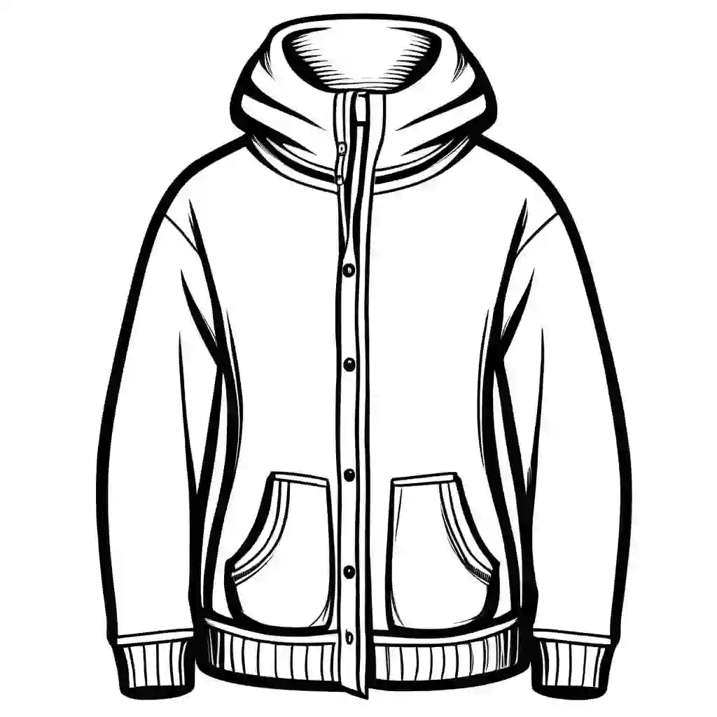 Cardigans coloring pages